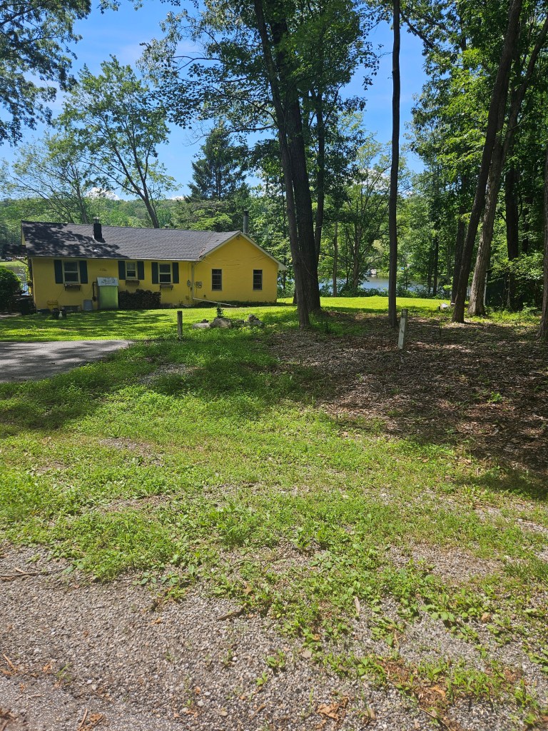 Lush green restored lawn after CP Clark LLC excavation and grading project, Sussex County, NJ