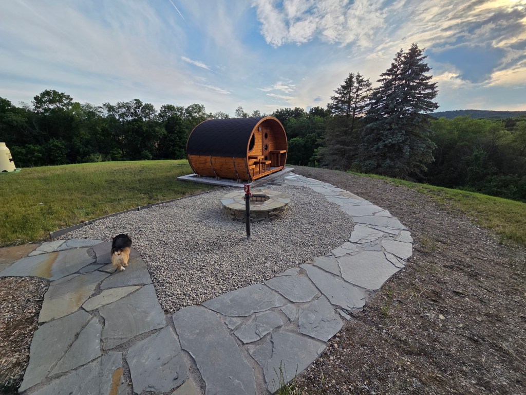 Landscaping and excavation work by CP Clark LLC in Sussex County, NJ