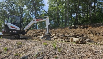 Excavation project by CP Clark LLC, Sussex County NJ